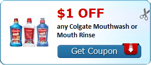$1.00 off any Colgate Mouthwash or Mouth Rinse