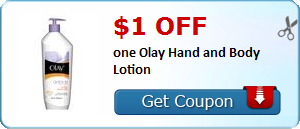 $1.00 off one Olay Hand and Body Lotion