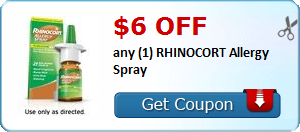 $6.00 off any (1) RHINOCORT Allergy Spray