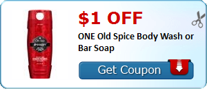 $1.00 off ONE Old Spice Body Wash or Bar Soap