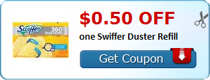 $0.50 off one Swiffer Duster Refill