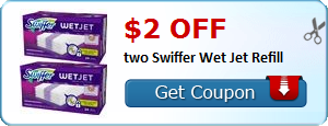 $2.00 off two Swiffer Wet Jet Refill