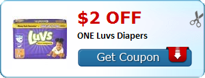 $2.00 off ONE Luvs Diapers